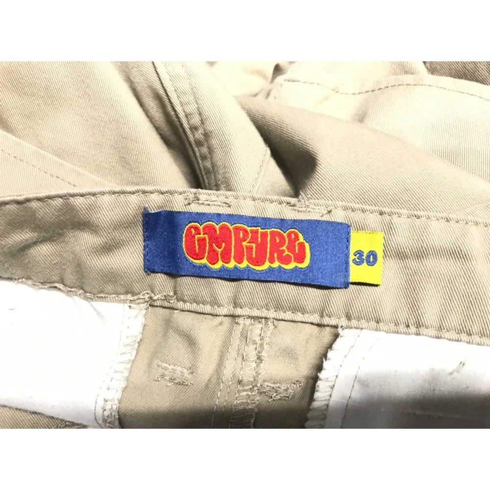 Empyre Relax Drawstring Ankle Beige Adjustable Waist Skate Pant Size 30